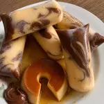 Pudim com Nutella
