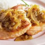 Filete de Pescado encebollado