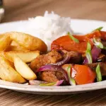 SALTADO  DE POLLO