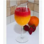 Natural Laranja com morango 300ml