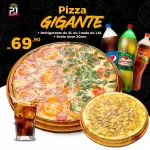 COMBO 2= pizzas 40CM + 2 brindes