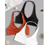 Top sencillo naranja