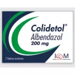 COLIDETOL 200 MG 2 TBS ICOM