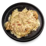 Pechuga en crema cheddar