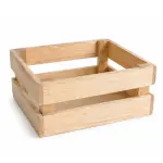 Guacal cuadrada madera alta