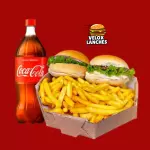 2 X - Egg + Refri 1l + Batata frita