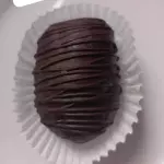Trufa de morango brigadeiro branco