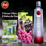 Combo Ciroc Red Berry com Suco