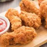 Frango frito crocante - médio
