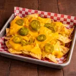 Nachos con queso