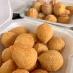 15 coxinhas + 15 mini churros
