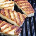 Queijo Assado na Brasa