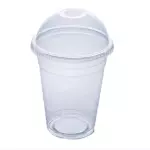VASO PET 16 oZ C/TAPA DOMO