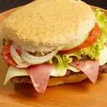Hamburguesa sencilla