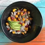 Ceviche Camaron con Mango