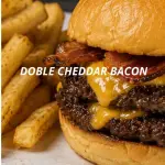 HAM DOBLE CHEDDAR BACON