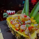 Ceviche Tropical (Piña-Camarón)