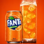 Lata Fanta Laranja 350ML