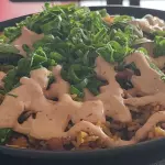 Arroz arrachera gde