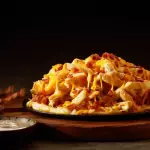 Batata Frita c/ cheddar e calabresa