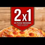 PROMO  PIZZA 2X1
