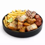 Tazón Chicharrón-lomito-chorizo