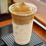 Dalgona Iced Coffee