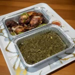 Saka-Saka à la cuisse de poulet