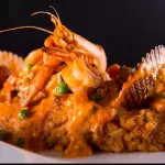 Tacu Tacu saltado de mariscos