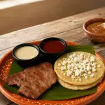 Embarraditas Papantecas con cecina.