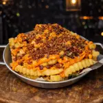 Batata com cheddar e bacon RS 31,90