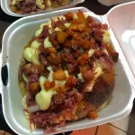 Batata Carne Seca + Bacon