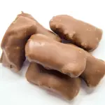 Banana com chocolate ao leite
