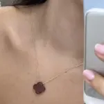 Trébol Cornalina Roja
