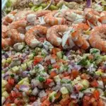 Charola de ceviches