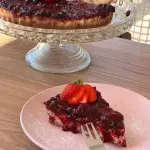 Cheesecake de frutas vermelhas
