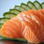 Sashimi de salmão