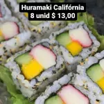 Porção de huramaki Califórnia
