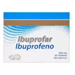 IBUPROFAR 800 MG 60 TABS RECUBIERTA