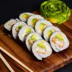 Maki langostinos