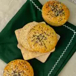 Pan de Hamburguesa Keto Masa Madre