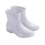 Bota Pega Forte Branca Cano 3/4