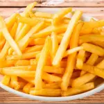 Ración de papas fritas