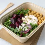 High-Fiber Chickpea & Beetroot Salad