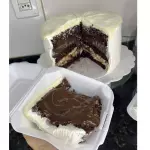 Fatia ninho com chocolate trufado