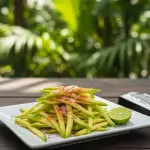 Porción mango biche