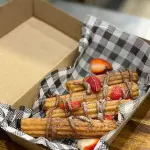Churros with Nutella
