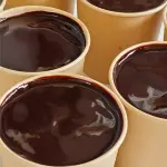 Vaso de pastel de Chocorol