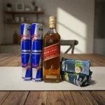 COMBO RED LABEL + RED BULL