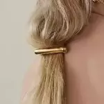 Hair clip dorado